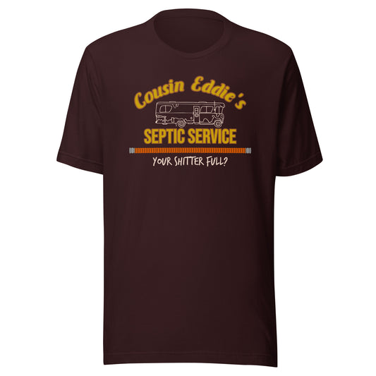 Cousin Eddie's Septic Service Tee