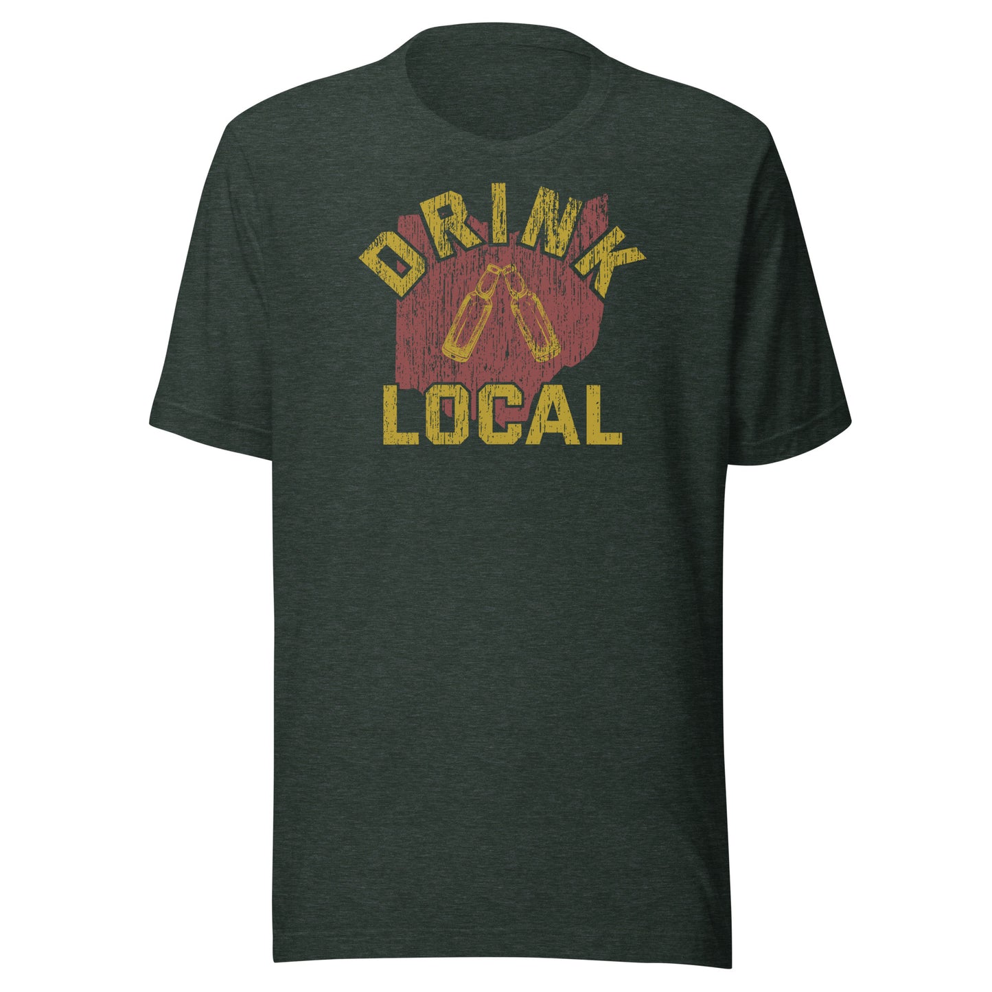 Drink Local Ohio Vintage tee